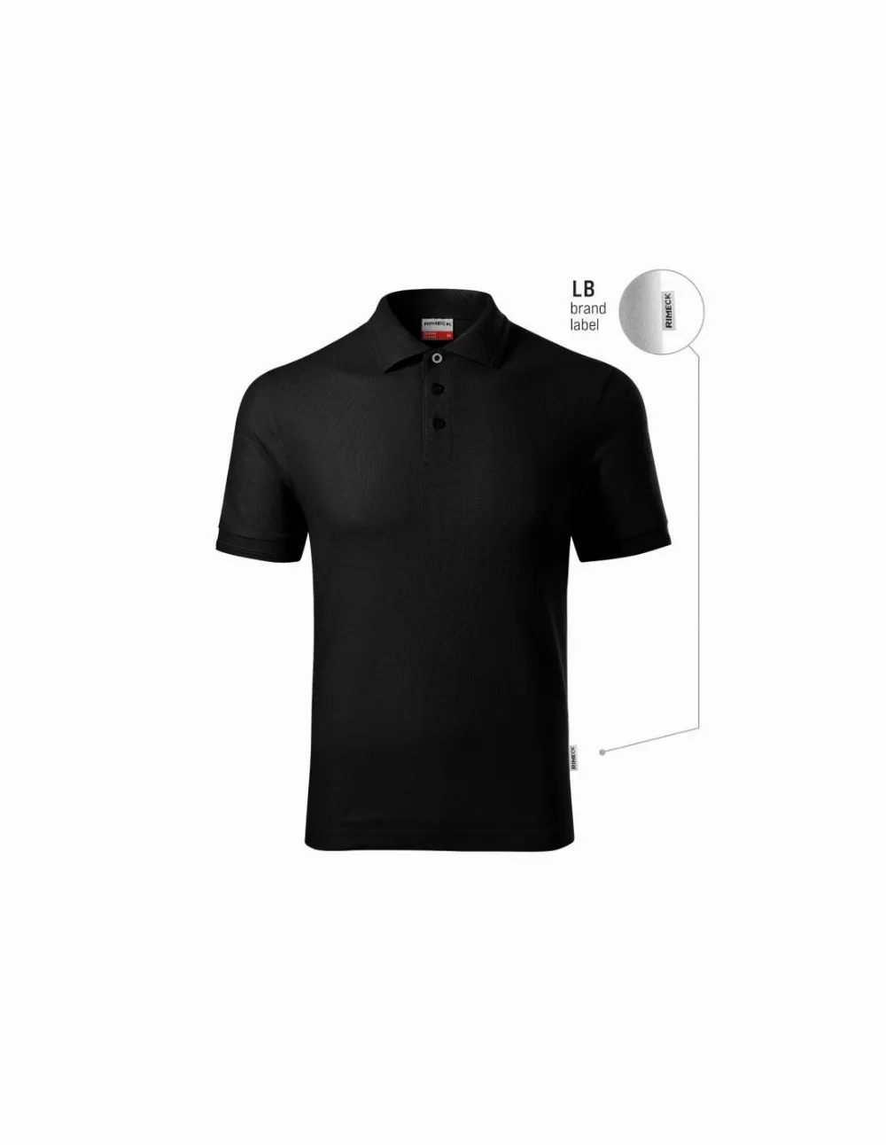 Malfini Reserve M MLIR22LB polo shirt black