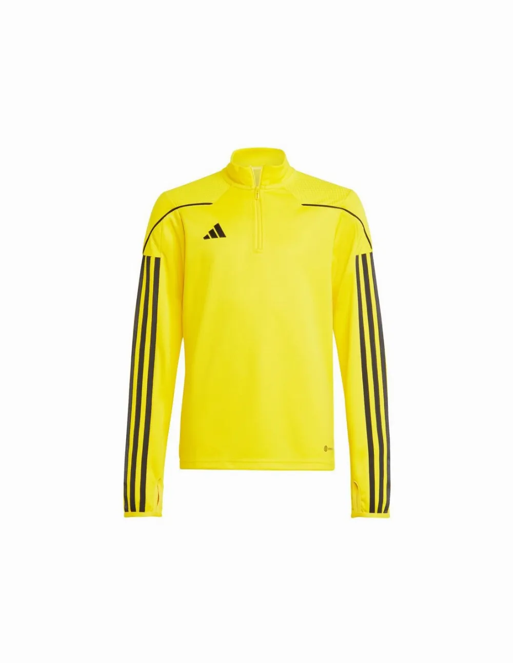 Adidas Παιδική Χειμερινή Μπλούζα Μακρυμάνικη Κίτρινη Tiro 23 IC7880