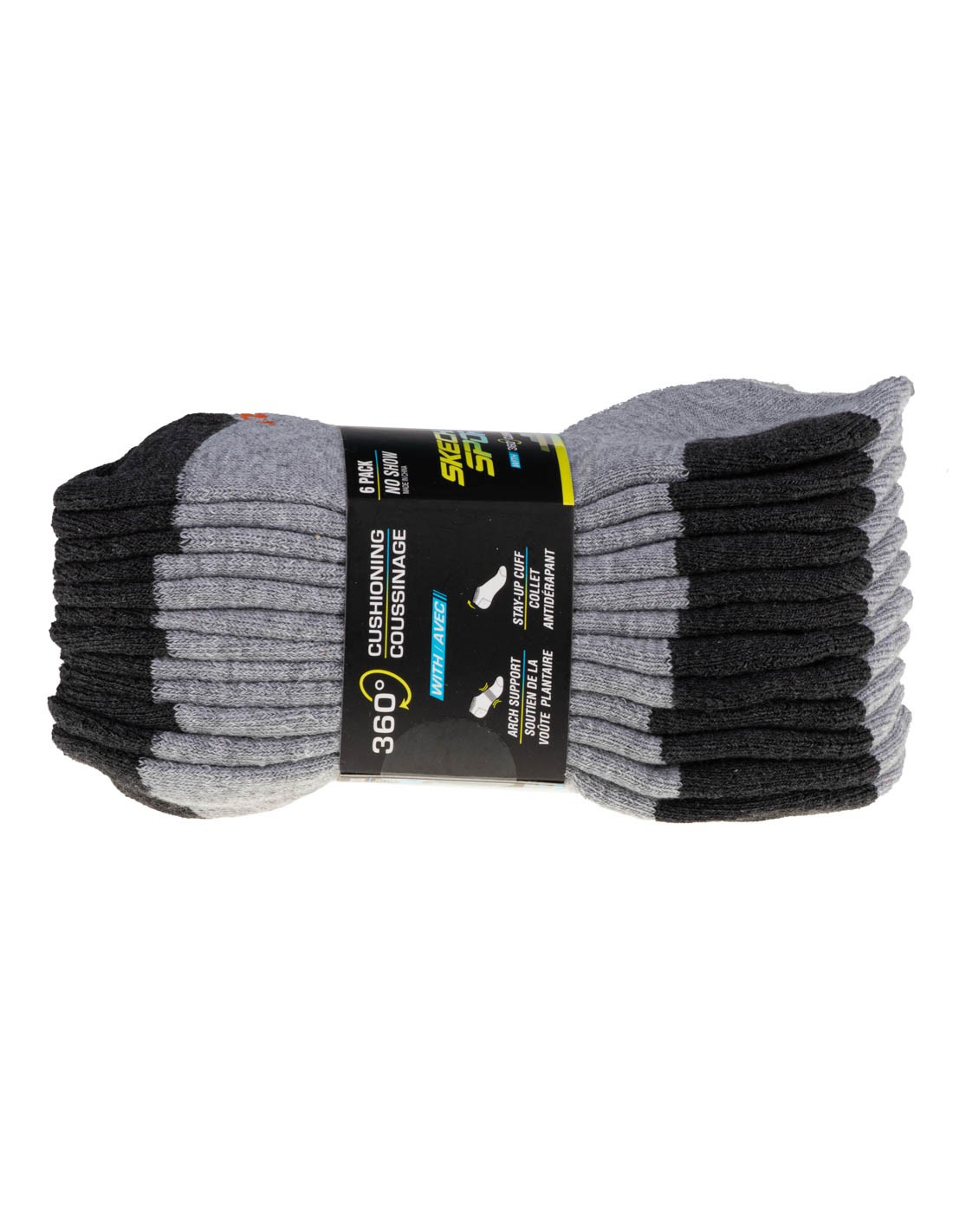 372991-thickbox_default-skechers-αθλητικά-παιδικά-σοσόνια-γκρι-6-ζευγάρια-s108264-gry