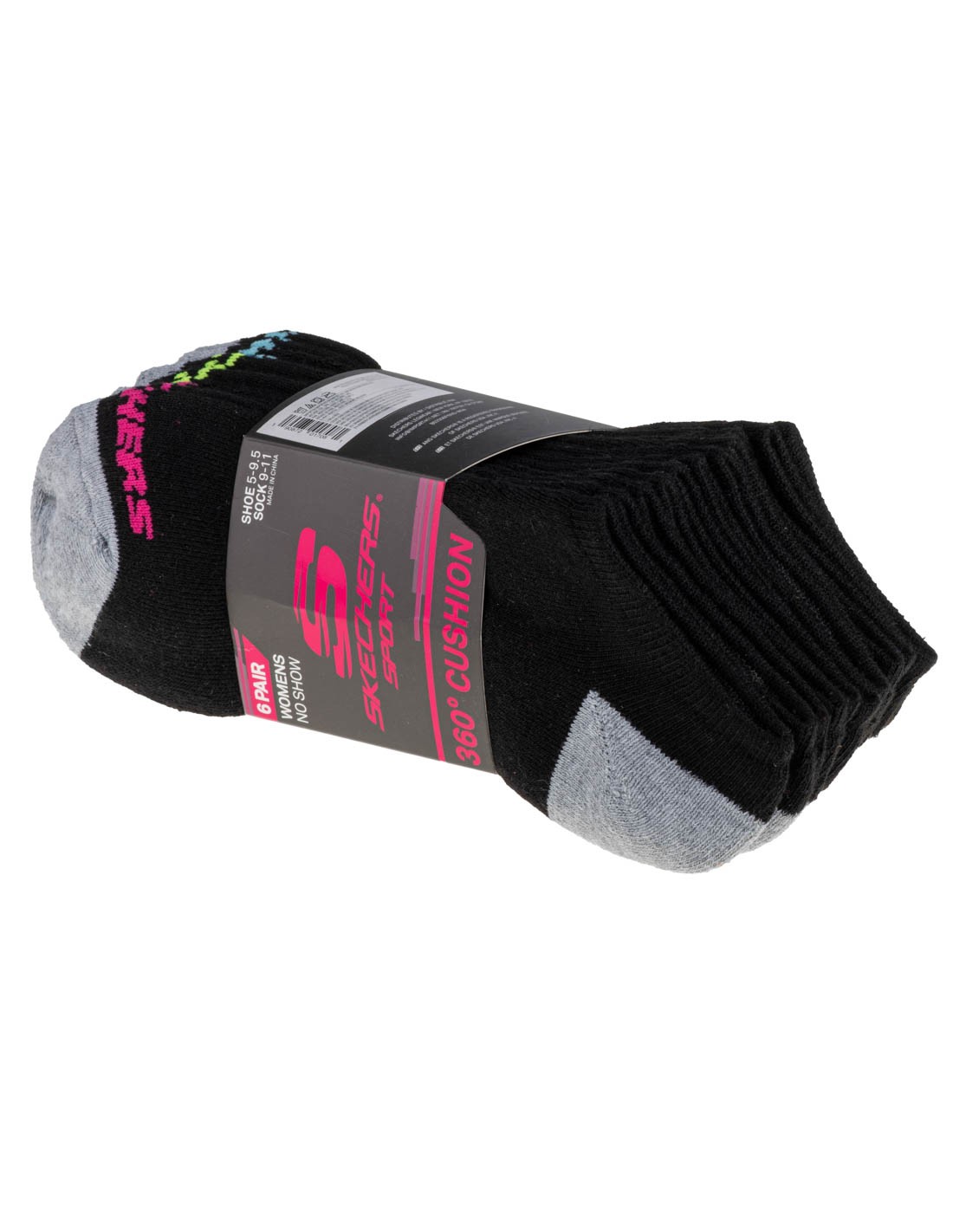 372994-thickbox_default-skechers-αθλητικά-παιδικά-σοσόνια-μαύρα-6-ζευγάρια-s108264-blk