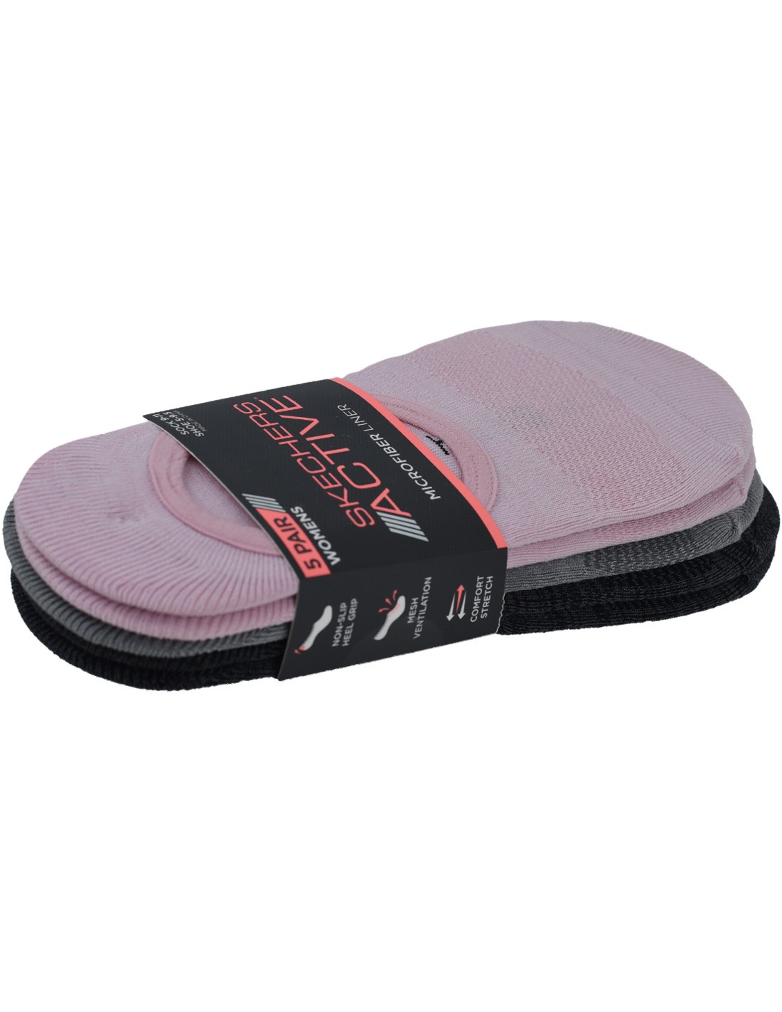 451247-thickbox_default-skechers-παιδικά-σοσόνια-ροζ-6-ζευγάρια-s115813-mult