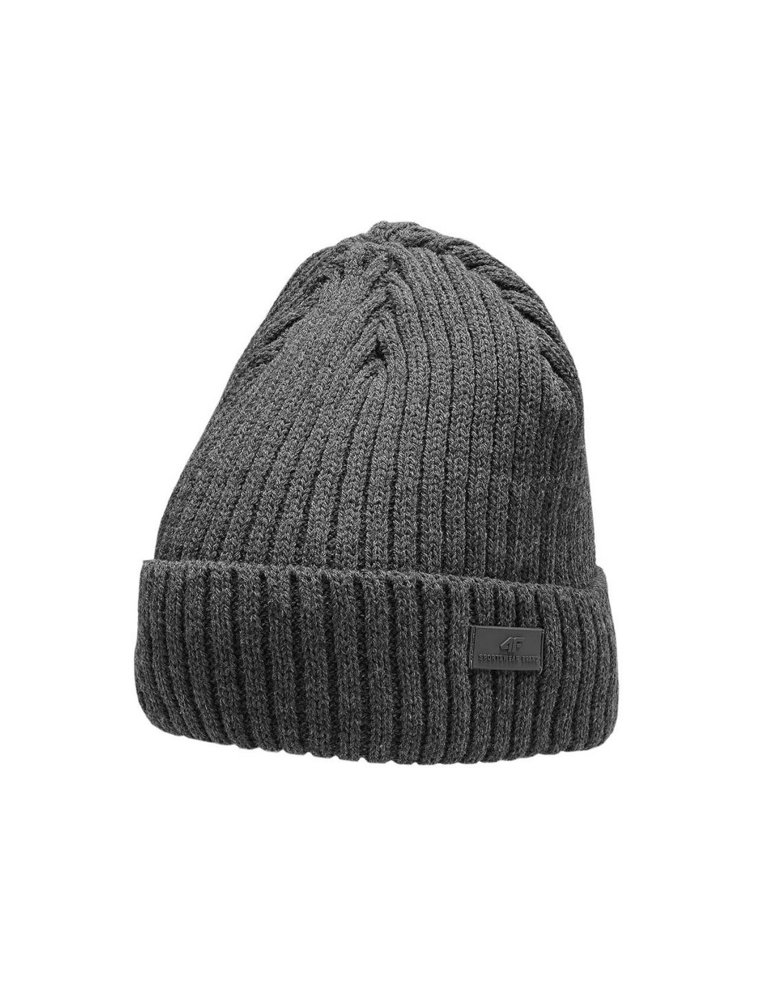 500267-thickbox_default-4f-beanie-ανδρικός-σκούφος-με-rib-πλέξη-σε-γκρι-χρώμα-h4z22-cam009-24m
