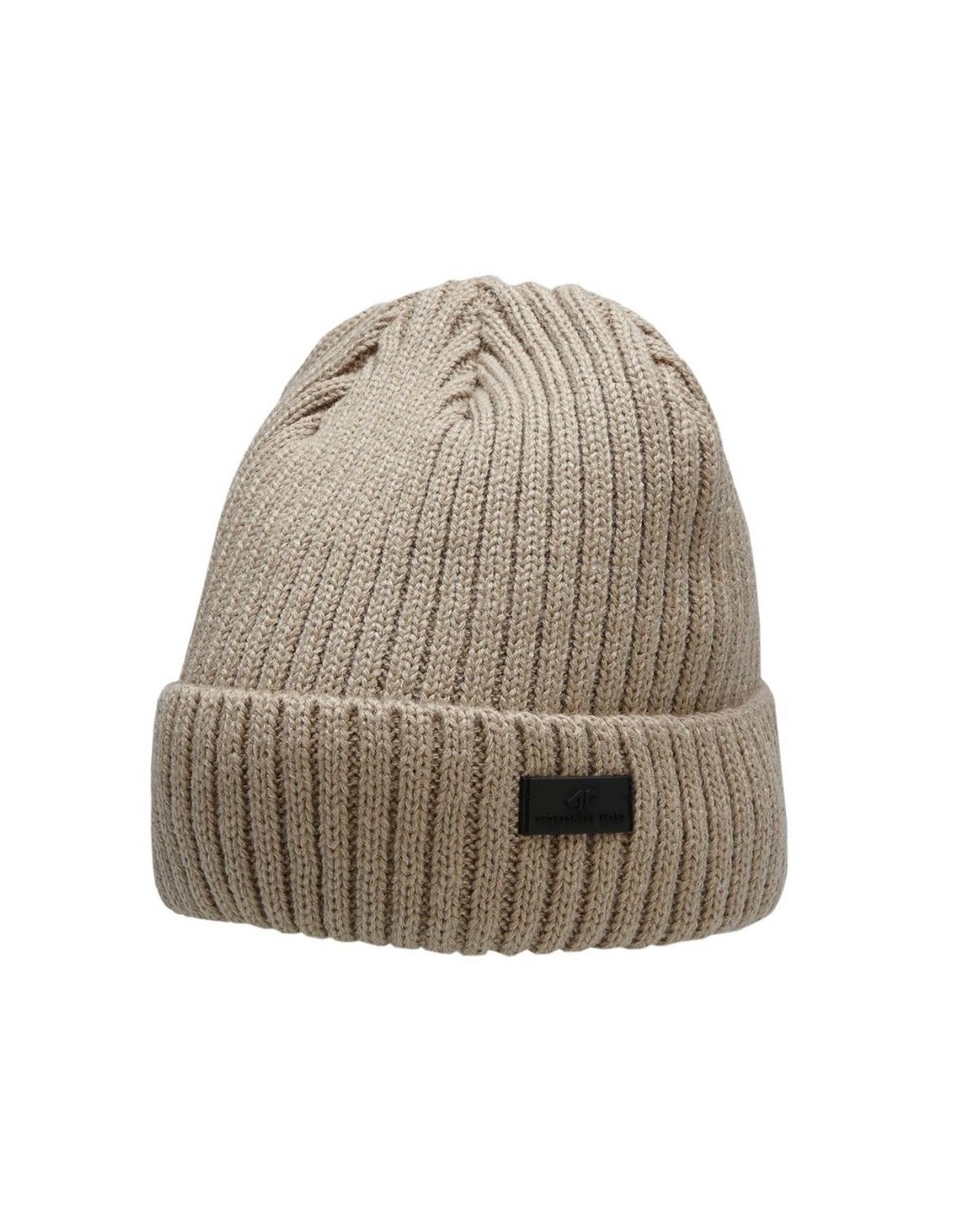500270-thickbox_default-4f-beanie-ανδρικός-σκούφος-με-rib-πλέξη-σε-καφέ-χρώμα-h4z22-cam009-82s