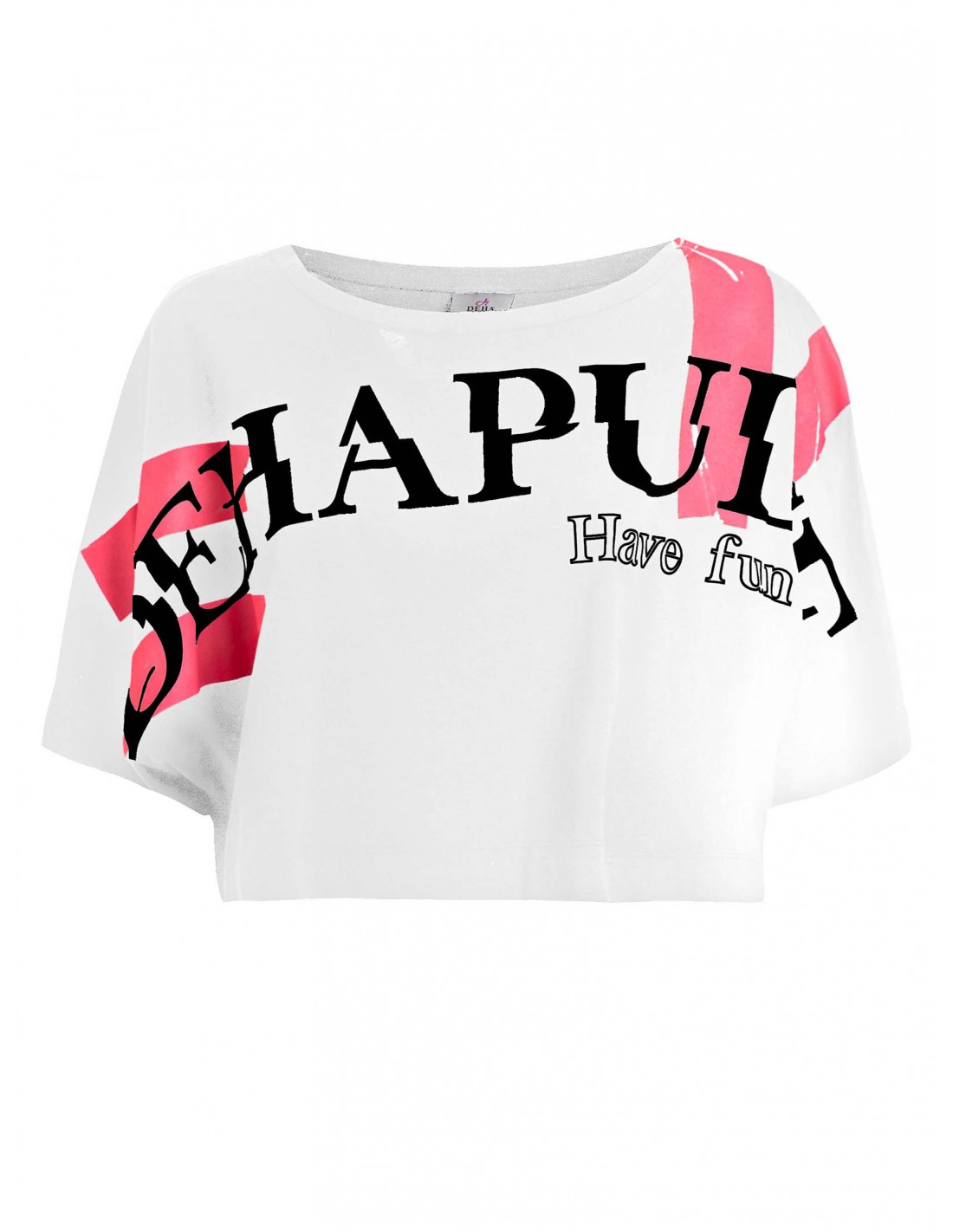 554968-thickbox_default-deha-ecowear-wide-crop-tshirt-b6453310001-ασπρο