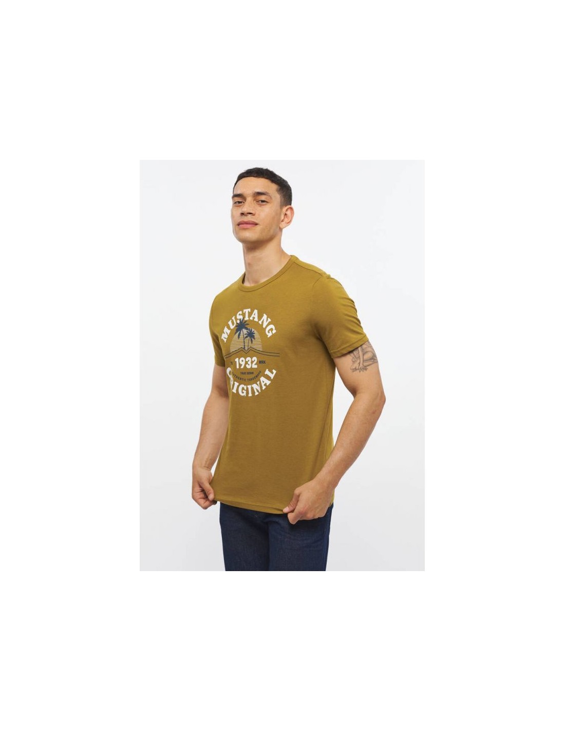 566369-thickbox_default-mustang-ανδρικό-t-shirt-κοντομάνικο-πράσινο-10125206370