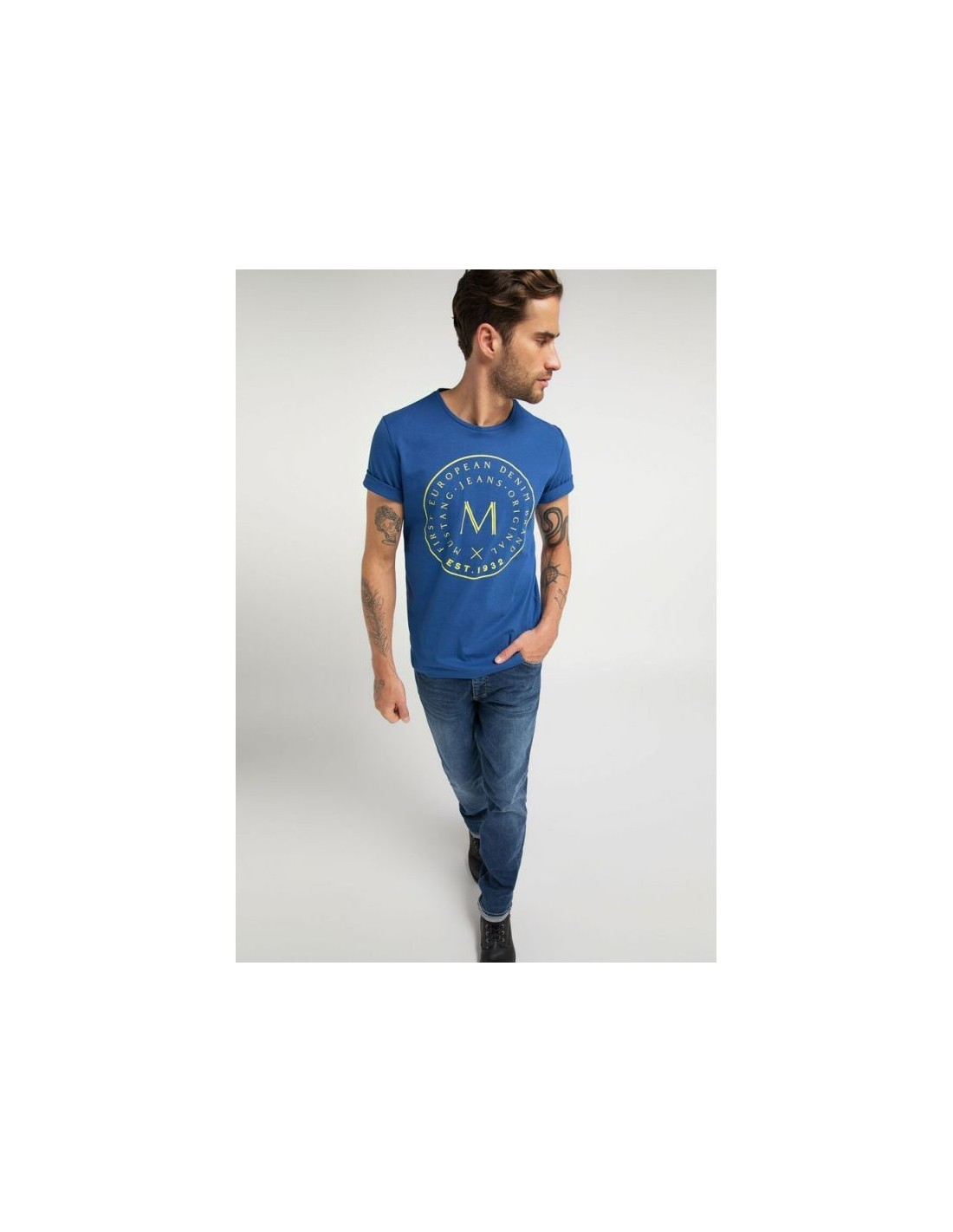571298-thickbox_default-mustang-ανδρικό-t-shirt-κοντομάνικο-μπλε-1009020-5235
