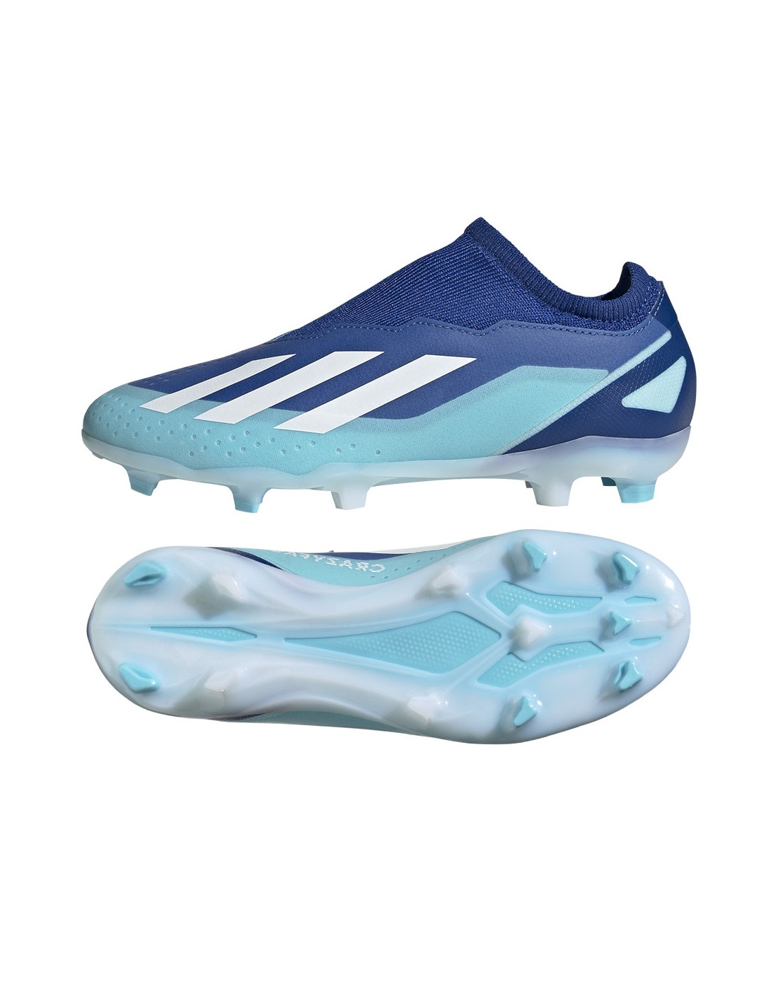 609333-thickbox_default-adidas-παιδικά-ποδοσφαιρικά-παπούτσια-crazyfast3-με-τάπες-και-καλτσάκι-χωρίς-κορδόνια-λευκά-id9357