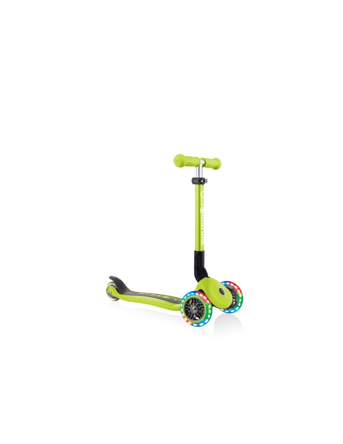 675450-thickbox_default-3-wheel-scooter-globber-foldable-lights-lime-green-jr-437-106