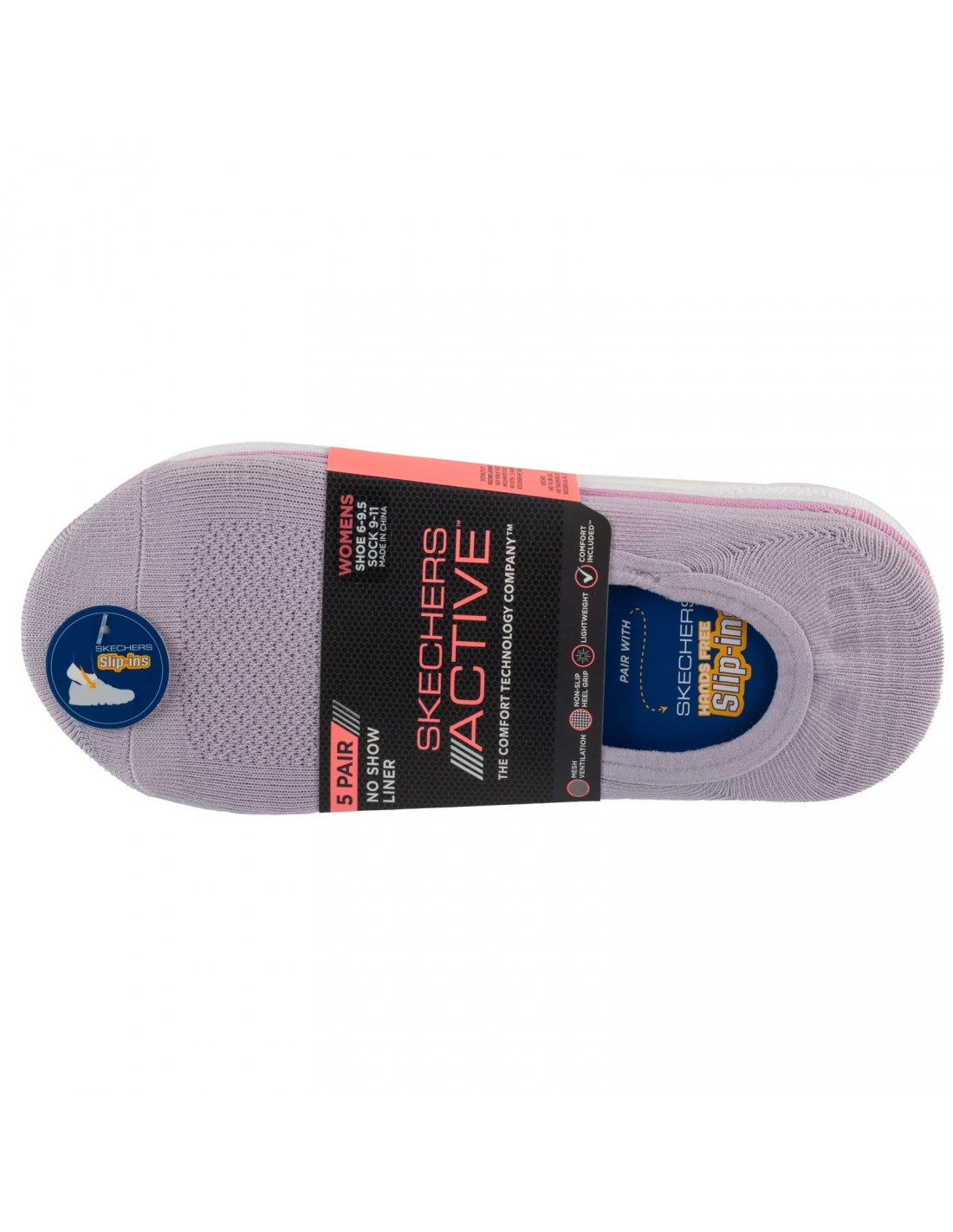 799937-thickbox_default-skechers-5pk-microfiber-liner-socks-s113836-prlv