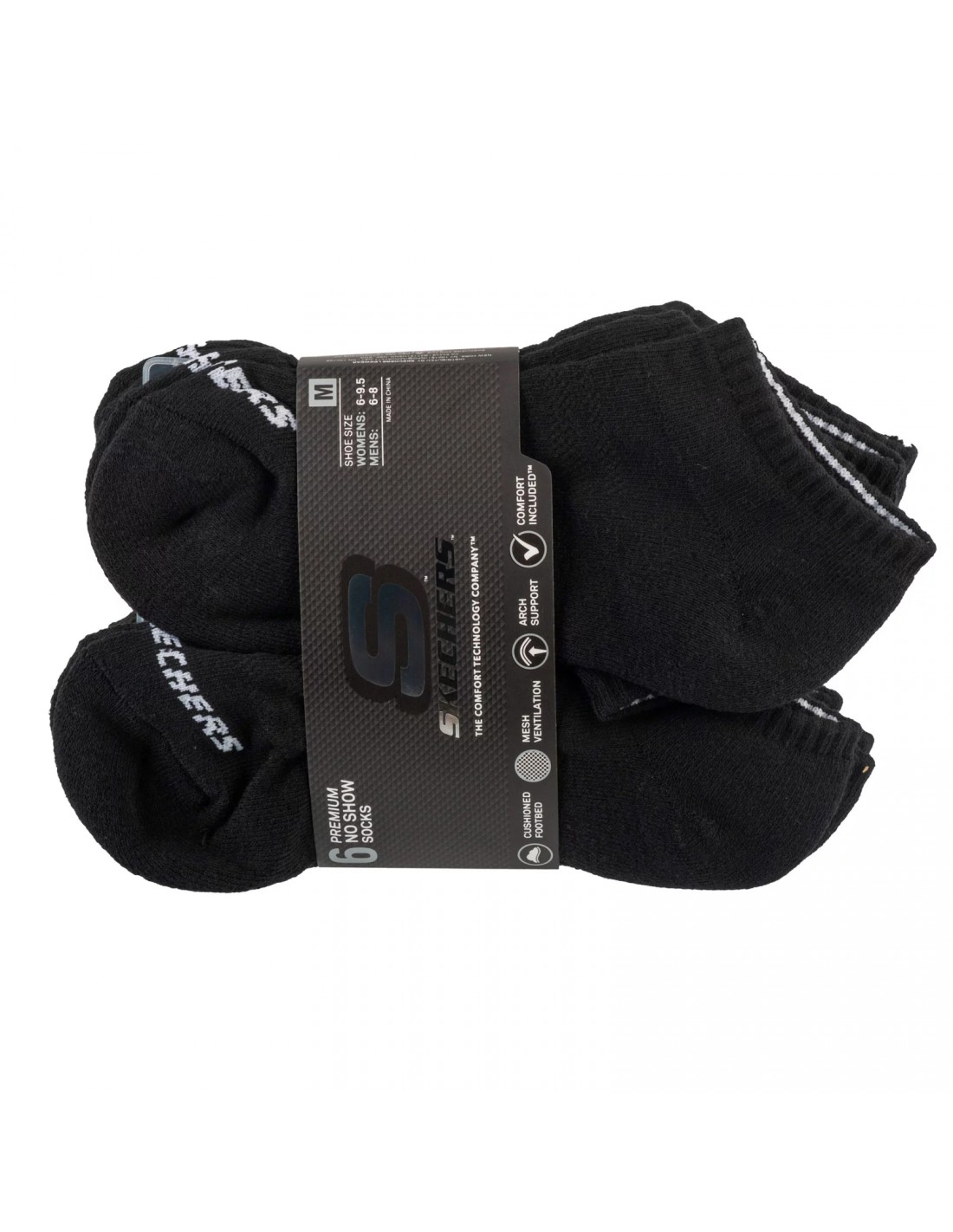 799944-thickbox_default-skechers-6pk-unisex-1-2-terry-crew-socks-s118209-blk