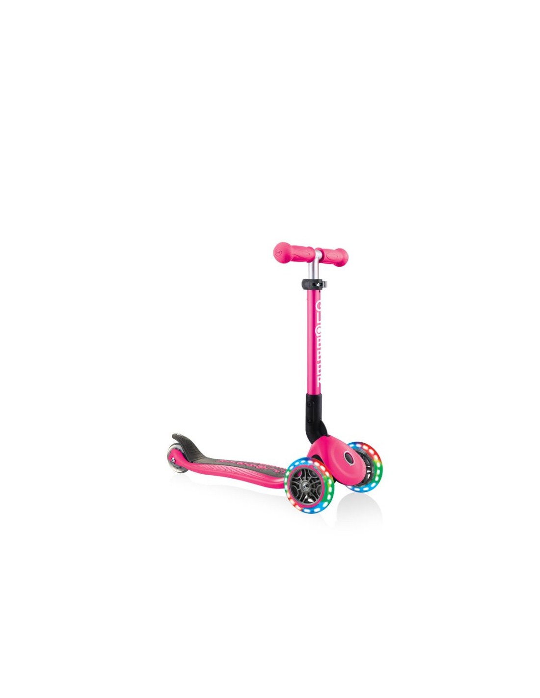 805797-thickbox_default-3-wheel-scooter-globber-foldable-lights-fuchsia-jr-437-110