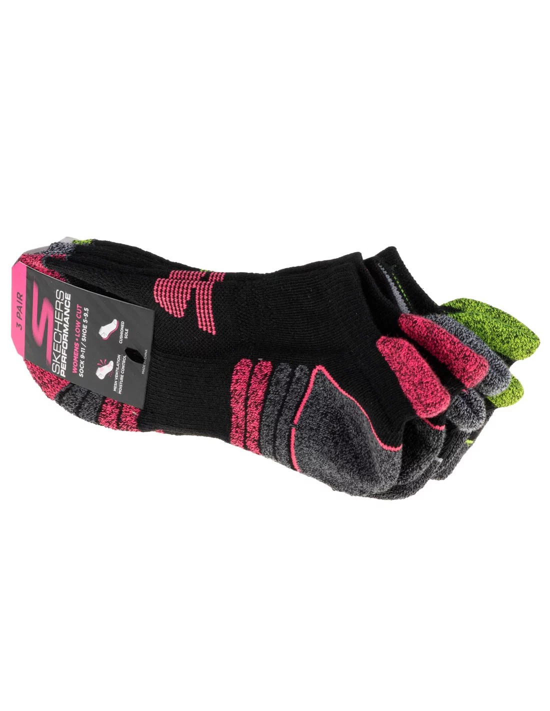 826420-thickbox_default-skechers-3pk-womens-perf-grey-color-pop-s110098-blk