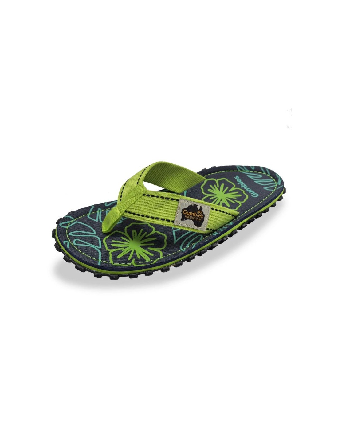 827621-thickbox_default-gumbies-islander-flip-flops-lime-hibiscus-gu-ffisl148