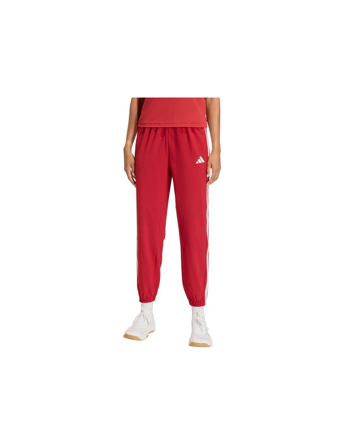 cdn.mybrand.shoes-adidas-train-essentials-3-stripes-woven-womens-pants-red-kf8554