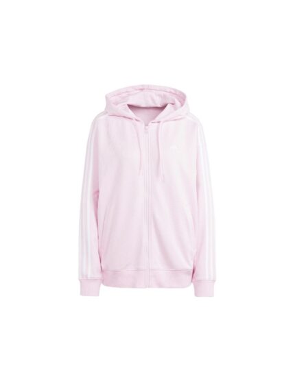adidas Essentials 3Stripes French Terry Oversized FullZip Hoodie W IR6132