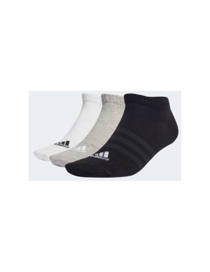 Adidas Thin Light IC1337 Αθλητικές Κάλτσες Πολύχρωμες 3 Ζεύγη Medium Grey Heather / White / Black