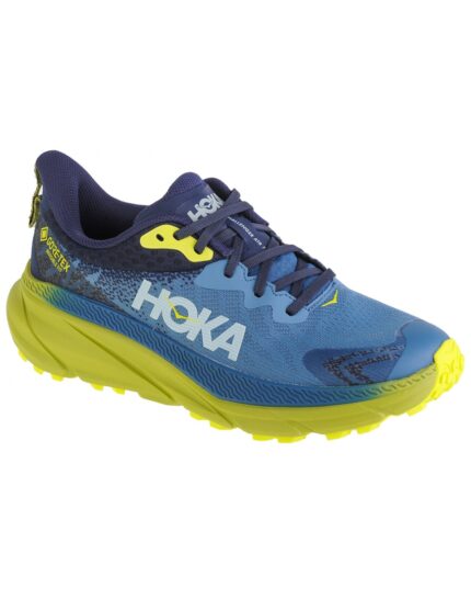 Hoka Challenger 7 1134501-OSDC Ανδρικά Αθλητικά Παπούτσια Trail Running Αδιάβροχα με Μεμβράνη Gore-Tex Outer Space / Dark Citron