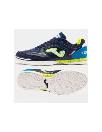 Joma Top Flex 2303 IN TOPW2303 Χαμηλά Ποδοσφαιρικά Παπούτσια Σάλας Μαύρα