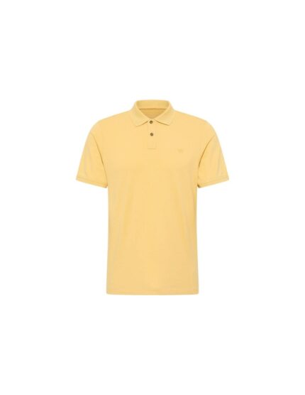 Mustang Ανδρικό T-shirt Κοντομάνικο Polo Κίτρινο 10138189051