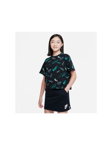 Nike Παιδικό T-shirt Μαύρο DV0568-010
