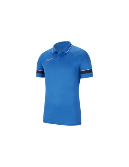 Nike Παιδικό Καλοκαιρινό Polo Κοντομάνικο Μπλε Academy 21 CW6106-463