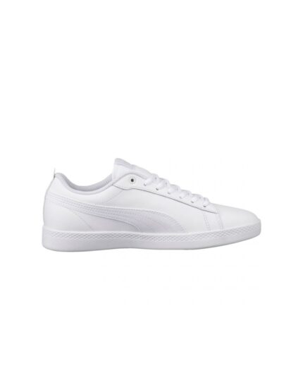 Puma Smash V2 Leather Γυναικεία Sneakers Λευκά 365208-04