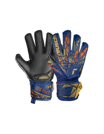 Reusch Attrakt Silver Jr 5472215 4411 goalkeeper gloves