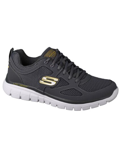 Skechers Burns Agoura 52635-CHAR Ανδρικά Αθλητικά Παπούτσια Running Γκρι