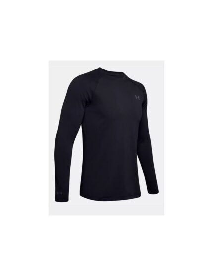 Under Armour 1343244-001 Ανδρική Ισοθερμική Κοντομάνικη Μπλούζα Μαύρη