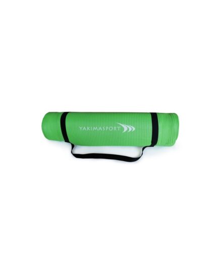 Yakimasport 100453 Στρώμα Γυμναστικής Yoga/Pilates Πράσινο (180x60cm)