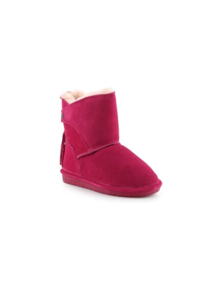 Bearpaw Mia Toddler Δερμάτινες Παιδικές Μπότες Κόκκινες 2062T-671