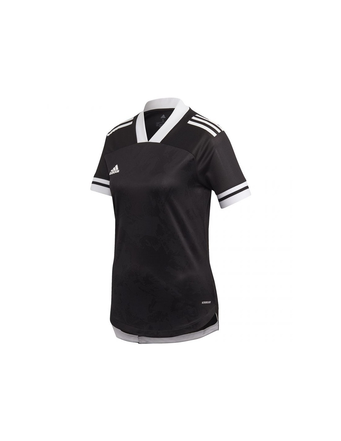 Adidas Condivo Κοντομάνικη Γυναικεία Αθλητική Μπλούζα σε Μαύρο χρώμα FT7245