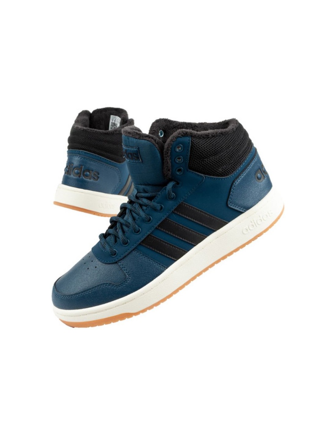 Adidas Hoops 2.0 Μποτάκια Navy Μπλε GZ7939