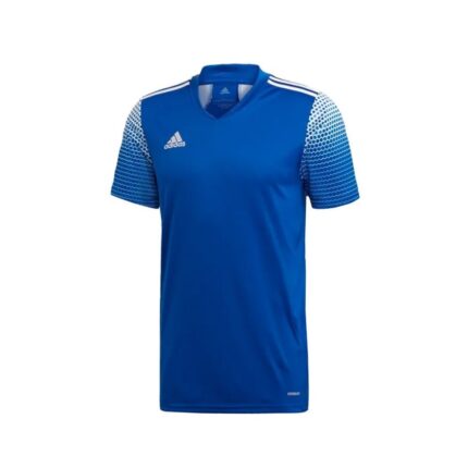 Adidas Regista 20 Ανδρικό T-shirt με Λαιμόκοψη Τύπου V Μπλε FI4554