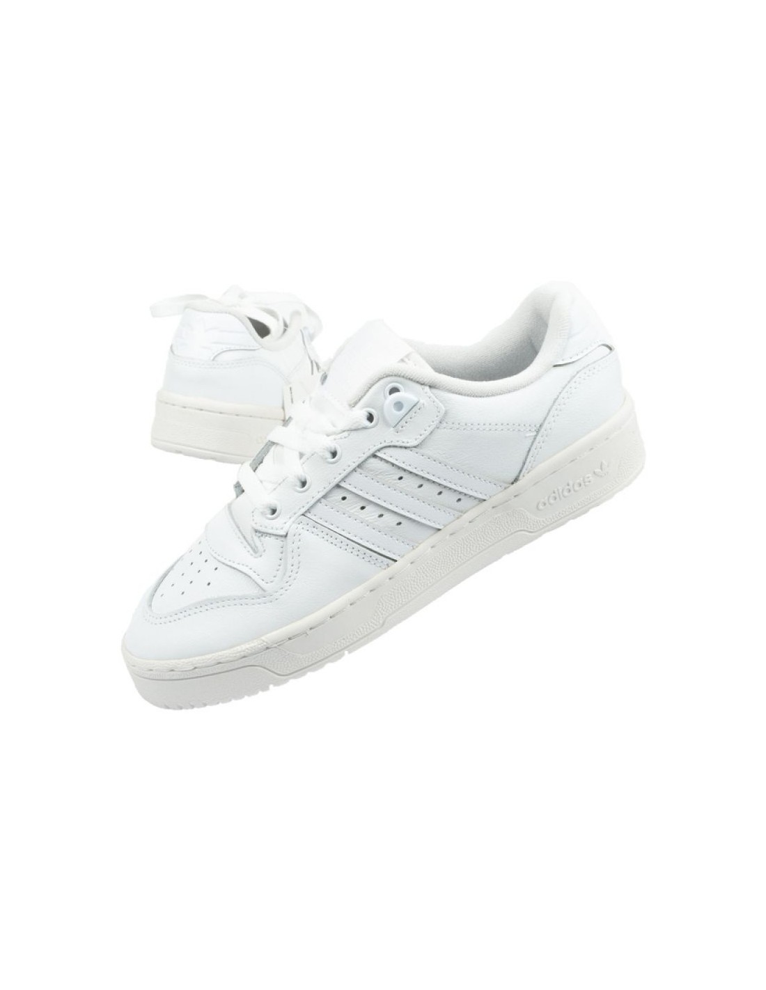 Adidas Rivalry Low Γυναικεία Sneakers Λευκά FV4225