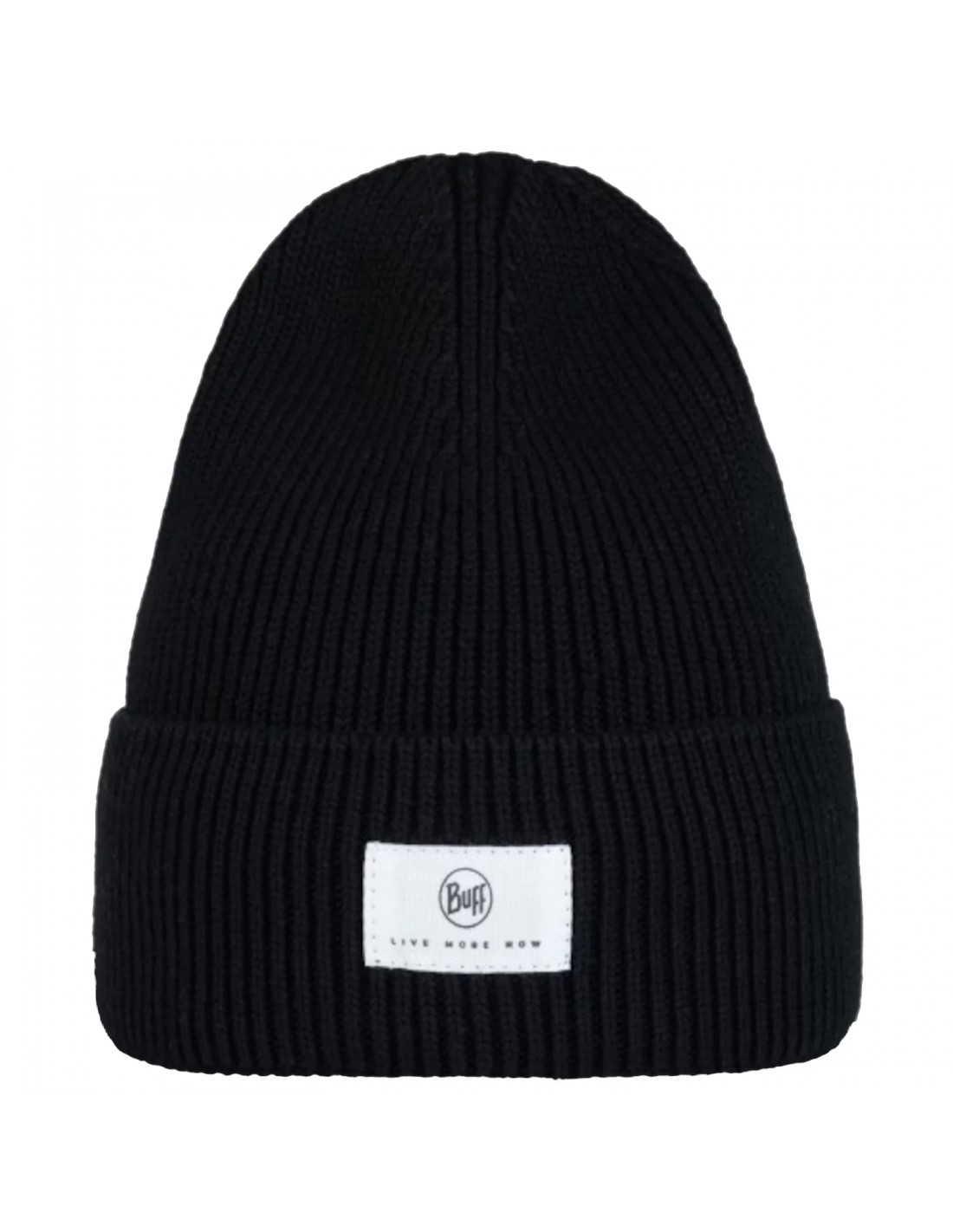 Buff Beanie Unisex Σκούφος Πλεκτός σε Μαύρο χρώμα 132330.999