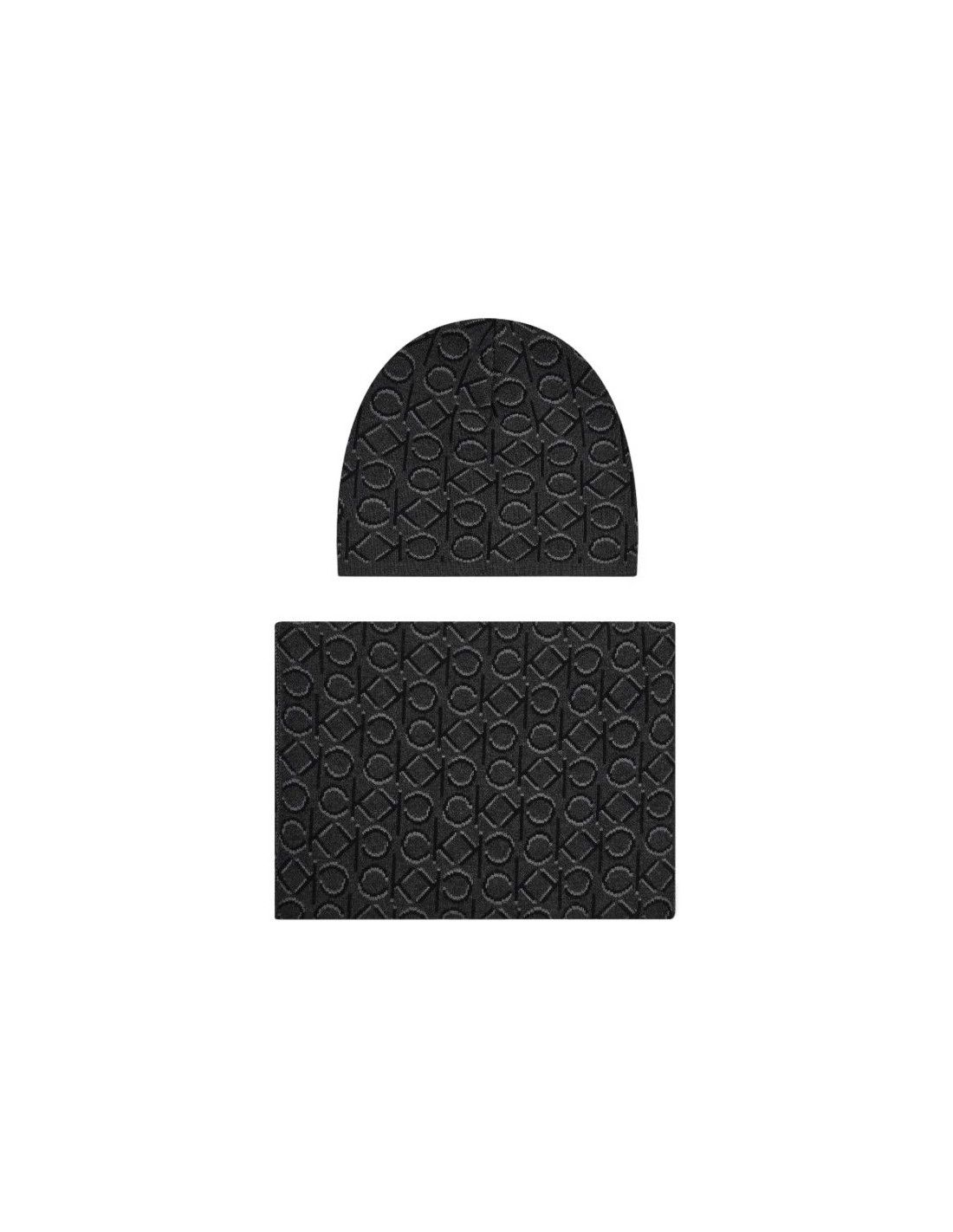 Calvin Klein Ανδρικό Σετ με Σκούφο σε Μαύρο χρώμα K50K507498-01C