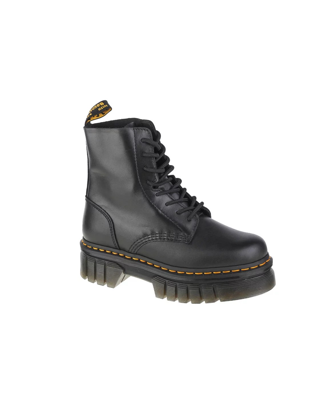 Dr. Martens Audrick 8-Eye Δερμάτινα Γυναικεία Αρβυλάκια Μαύρα 27149001