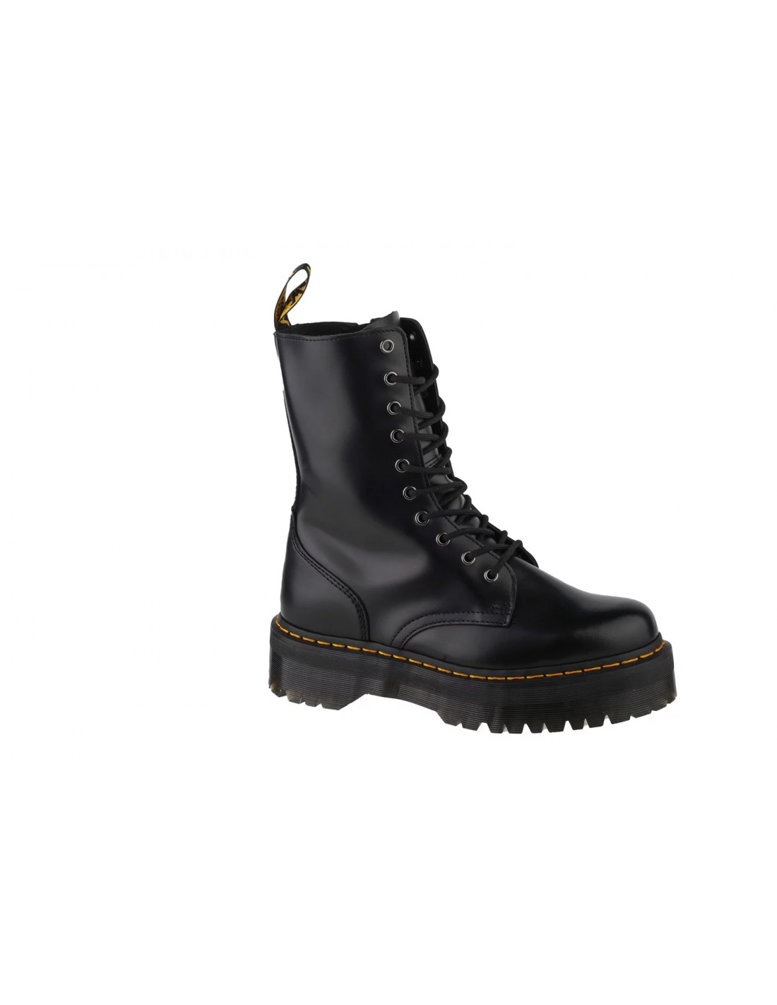 Dr. Martens Jadon Hi Δερμάτινα Γυναικεία Αρβυλάκια Μαύρα 25565001