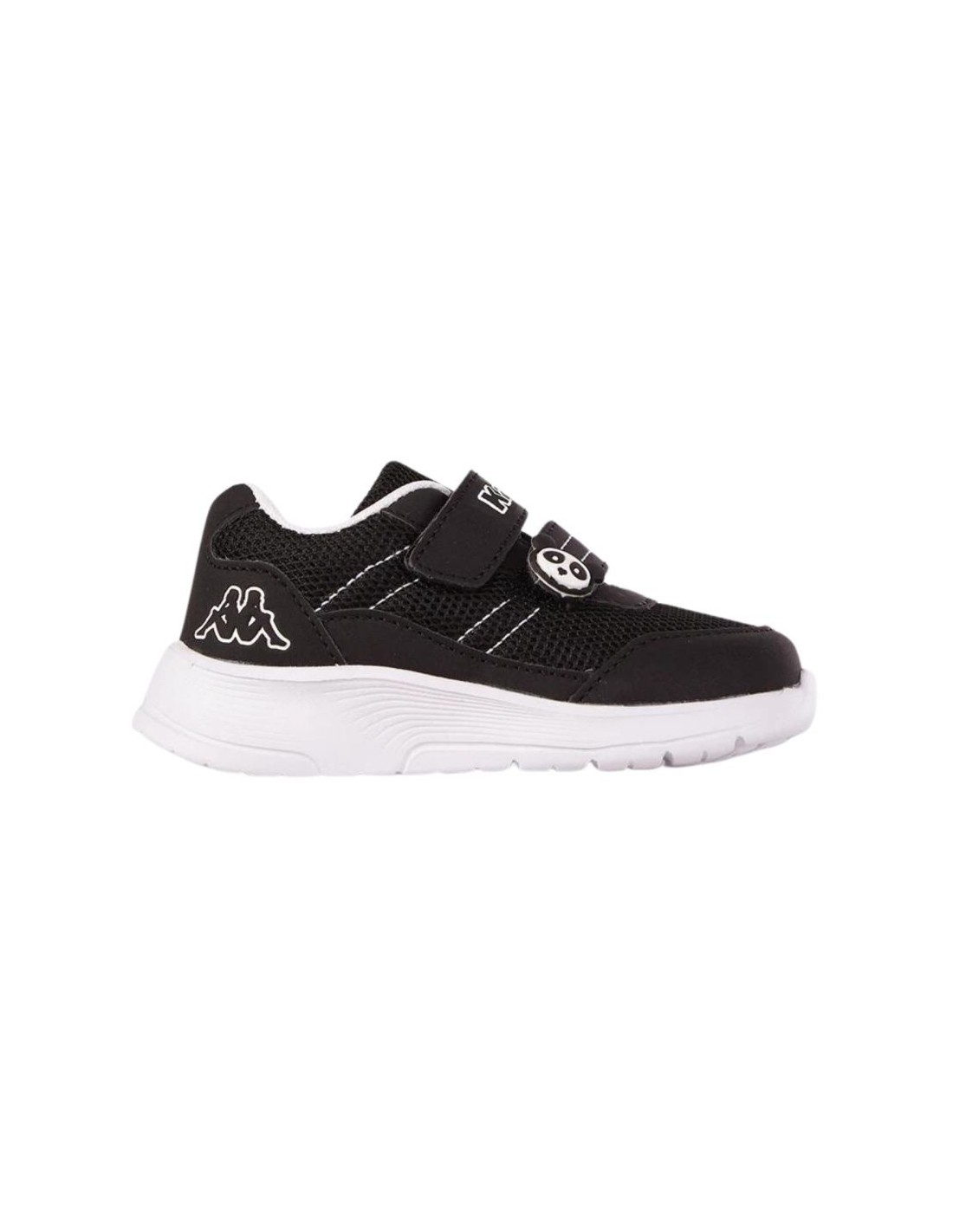 Kappa Παιδικά Sneakers με Σκρατς Μαύρα 280024M-1110