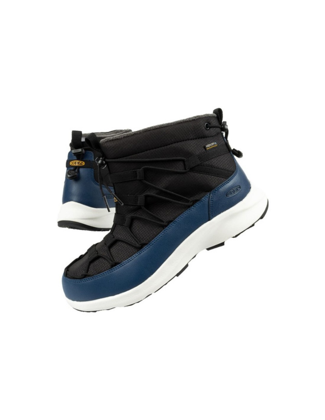Keen Uneek 1025446 Μαύρα Ανδρικά Μποτάκια Αδιάβροχα