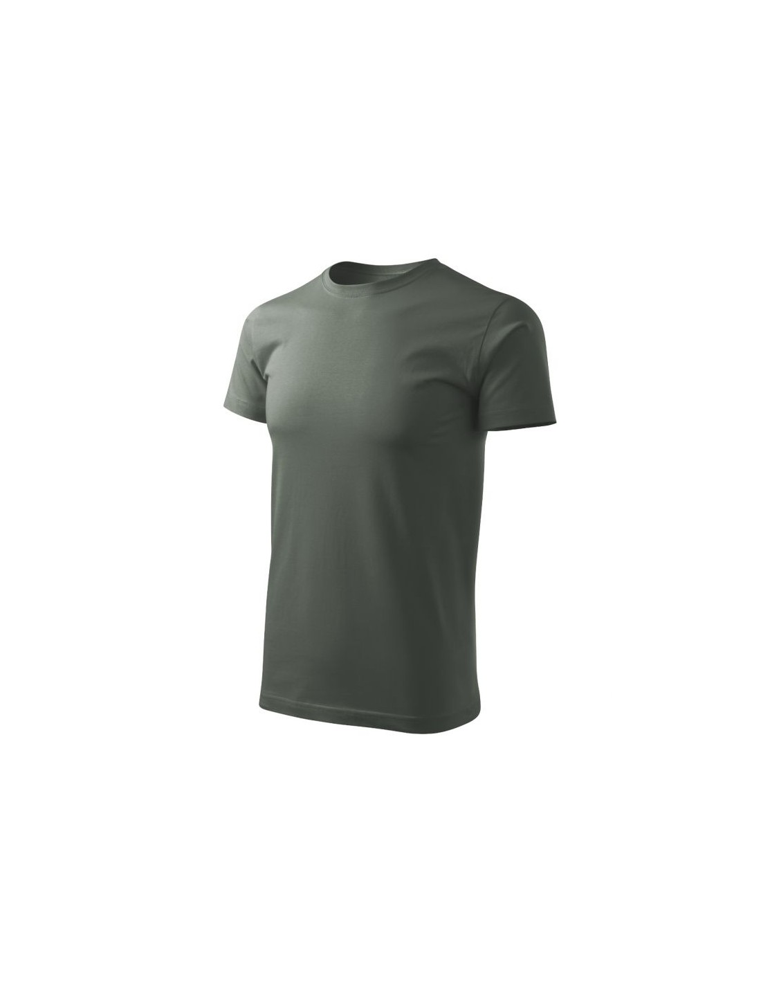 Malfini Basic Ανδρικό Διαφημιστικό T-shirt Κοντομάνικο σε Γκρι Χρώμα MLI-F2967