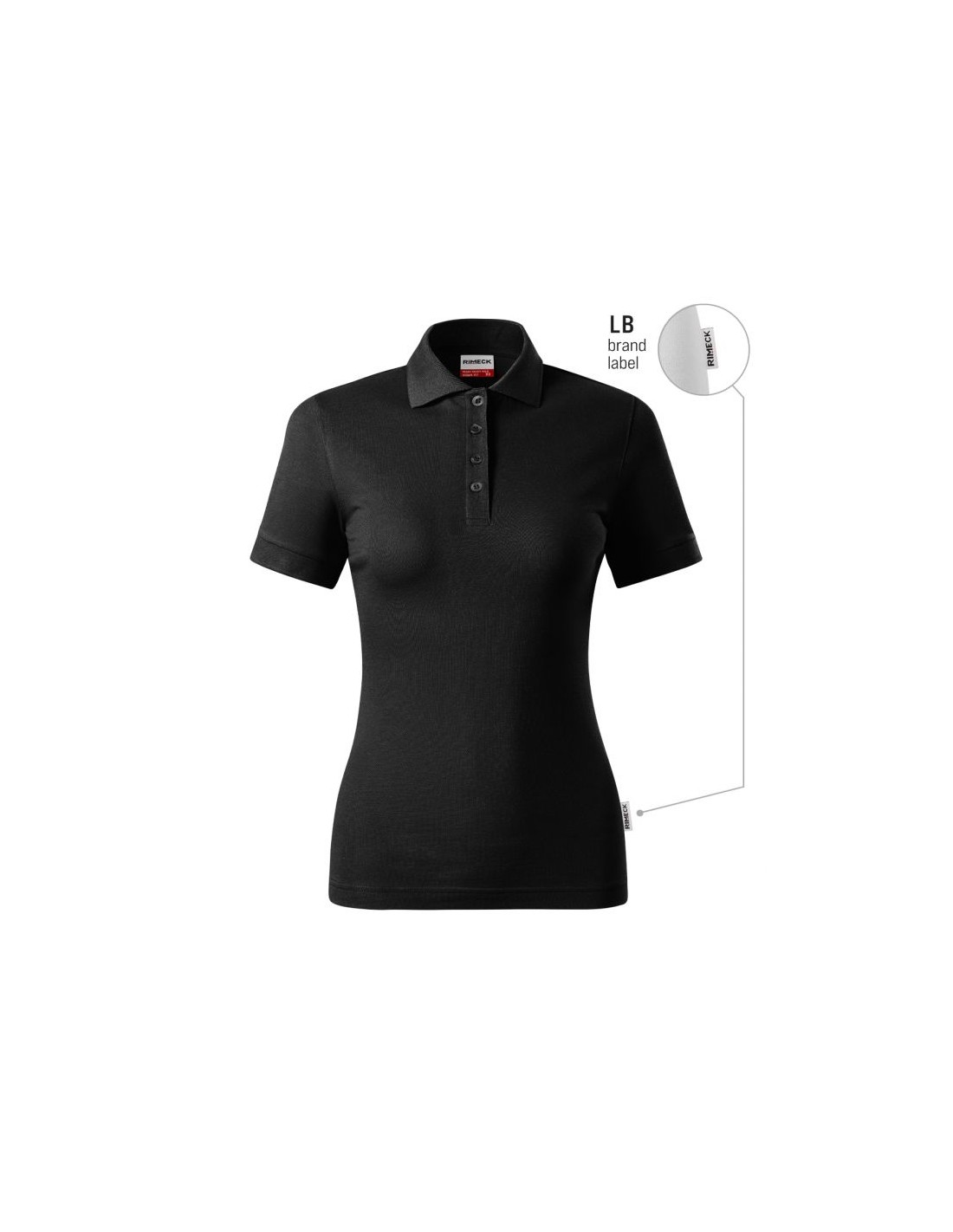 Malfini Resist Heavy Polo W MLIR21LB black 01
