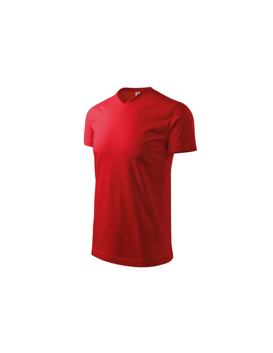 Malfini Ανδρικό Διαφημιστικό T-shirt Κοντομάνικο σε Κόκκινο Χρώμα MLI-11107