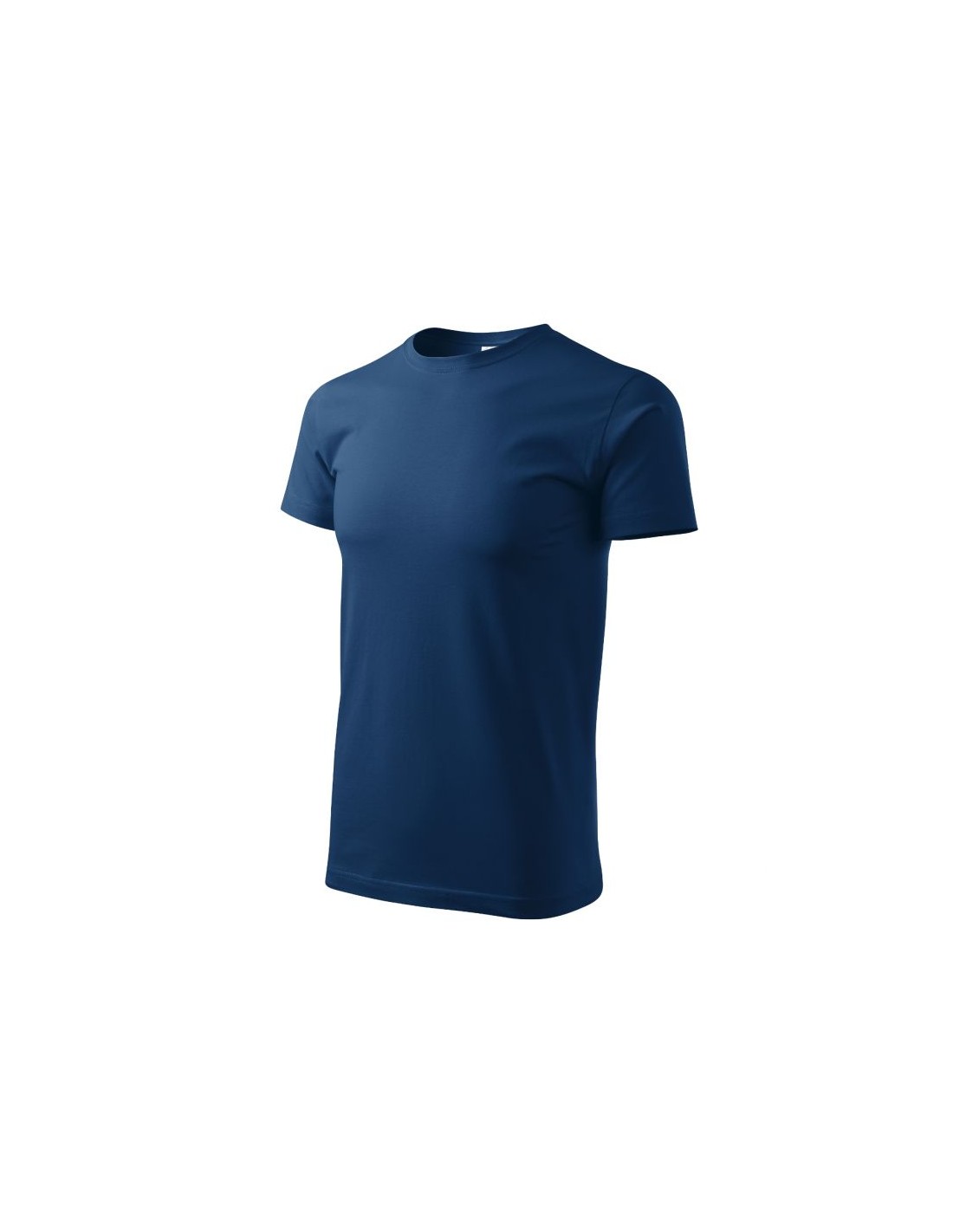 Malfini Ανδρικό Διαφημιστικό T-shirt Κοντομάνικο σε Μπλε Χρώμα MLI-13787