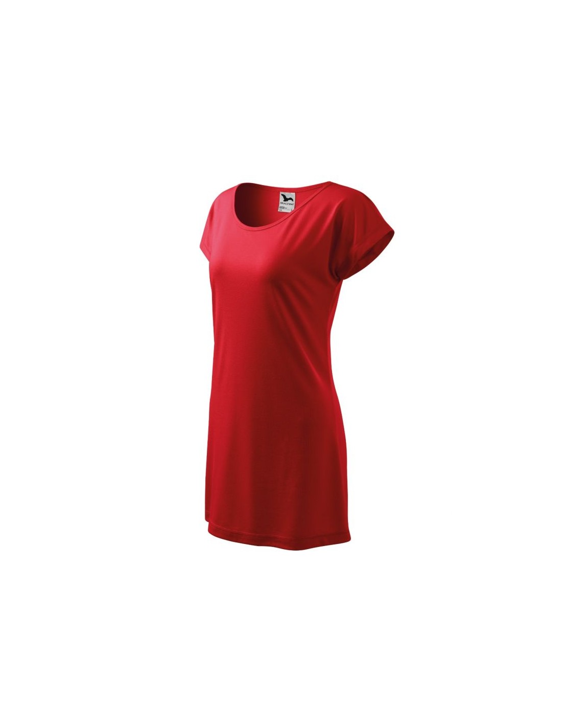 Malfini Καλοκαιρινό Mini T-shirt Φόρεμα Κόκκινο MLI-12307