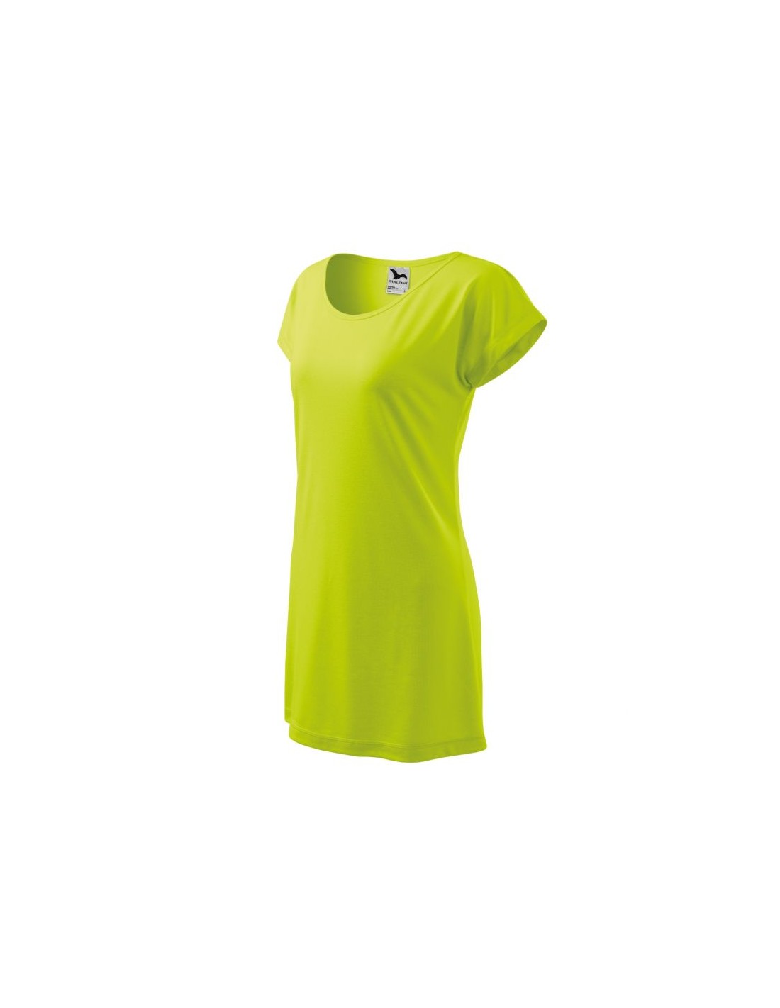 Malfini Καλοκαιρινό Mini T-shirt Φόρεμα Πράσινο MLI-12362