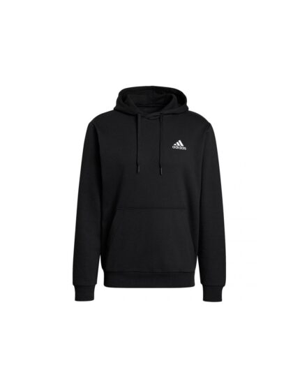 Adidas Essentials Ανδρικό Φούτερ με Κουκούλα και Τσέπες Μαύρο GV5294