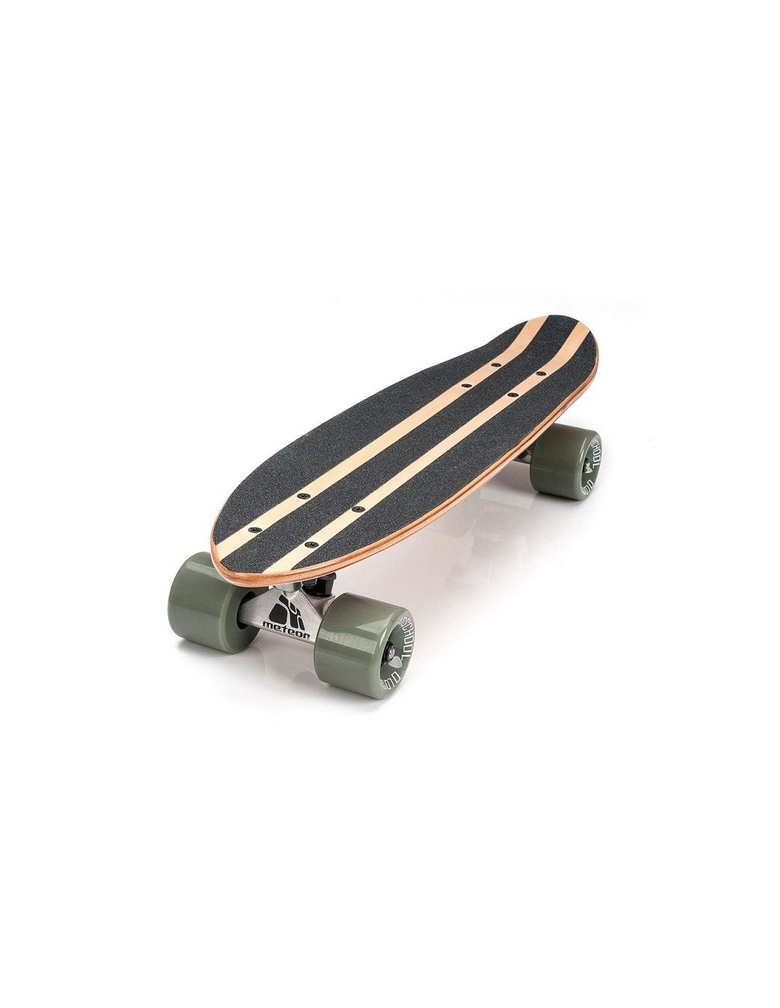 Meteor Summer Triangles 24288 5.51" Complete Shortboard Καφέ