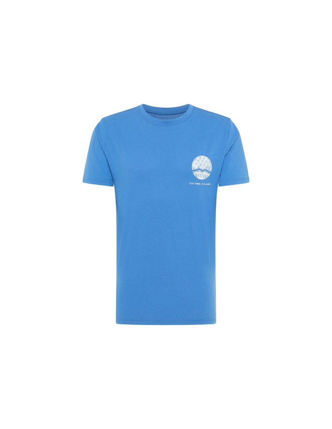 Mustang Ανδρικό T-shirt Κοντομάνικο Μπλε 10135485234